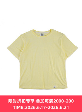 THING FABRICS Tee TF 日本今治毛巾面料有机棉短袖圆领T恤