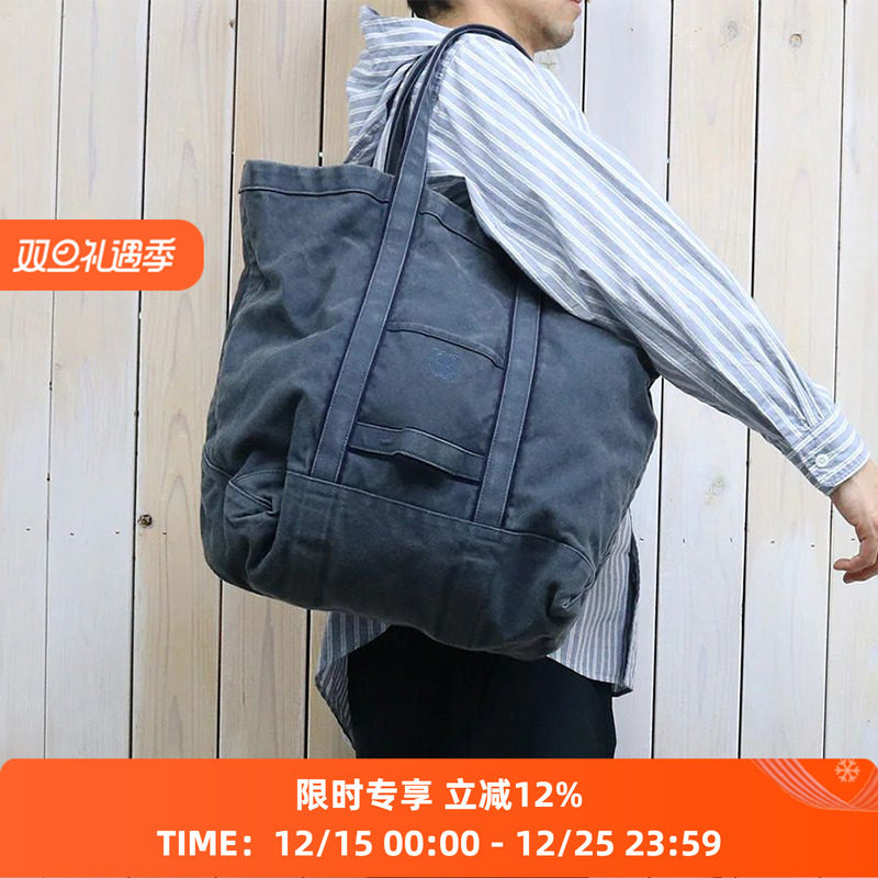 hobo TOTE BAG HEAVY CANVAS 日本特制染色6号厚质帆布手提托特包