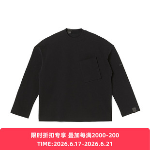 N.HOOLYWOOD LONGSLEEVE T-SHIRT 印度超长棉宽松口袋长袖T恤