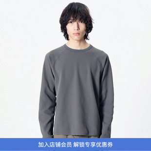 Goldwin WF Light L/S T-shirt 防紫外线轻量华夫格圆领长袖T恤