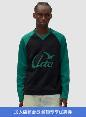 Arte BIRD LOGO LONGSLEEVE 印花长袖V领T恤