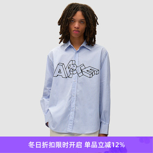 衬衫 Arte 艺术字条纹长袖 Shirt Blocks