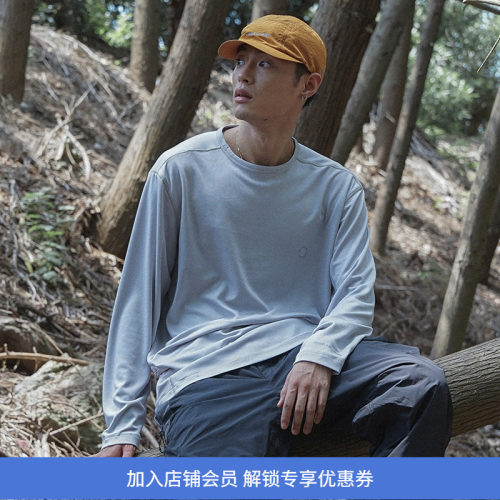 WHEELSandWIND长袖圆领T恤