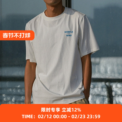 WHEELSandWIND圆领T恤