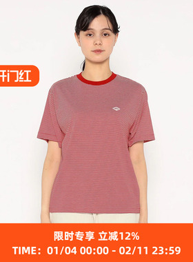 DANTON CVT_T/C INNER T-SHIRT 棉涤混纺女装速干透气圆领短袖T恤
