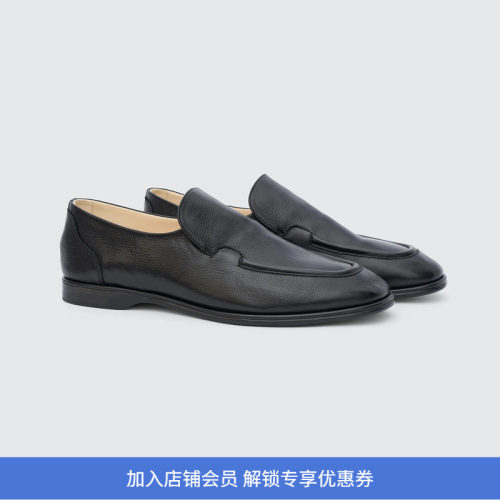 YOKE x foot the coacher The Leather 联名款意大利牛皮乐福鞋
