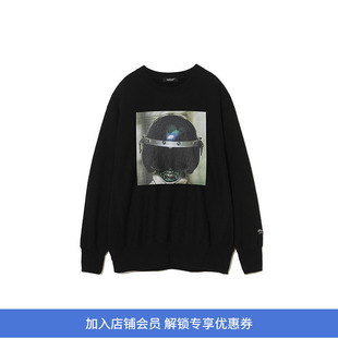 UNDERCOVER C/S 科幻主题圆领套头卫衣