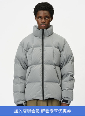 Goldwin Dope Dyed Ripple Nylon Down 男装染色波纹尼龙羽绒服