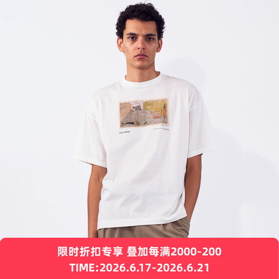 YOKE Art T-shirt by Max Ernst 艺术画作印度棉圆领短袖T恤