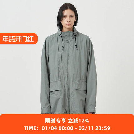 ATON TRAVEL NYLON PACKBLE JACKET中性款轻量可收纳机能夹克外套