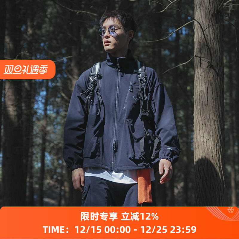 WHEELSandWIND运动夹克外套