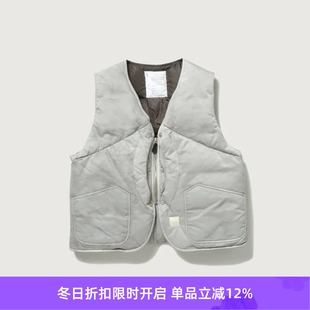 HUNTING DOWN VEST INNAT 手工染色猎装 DYED 男女款 羽绒马甲 HAND
