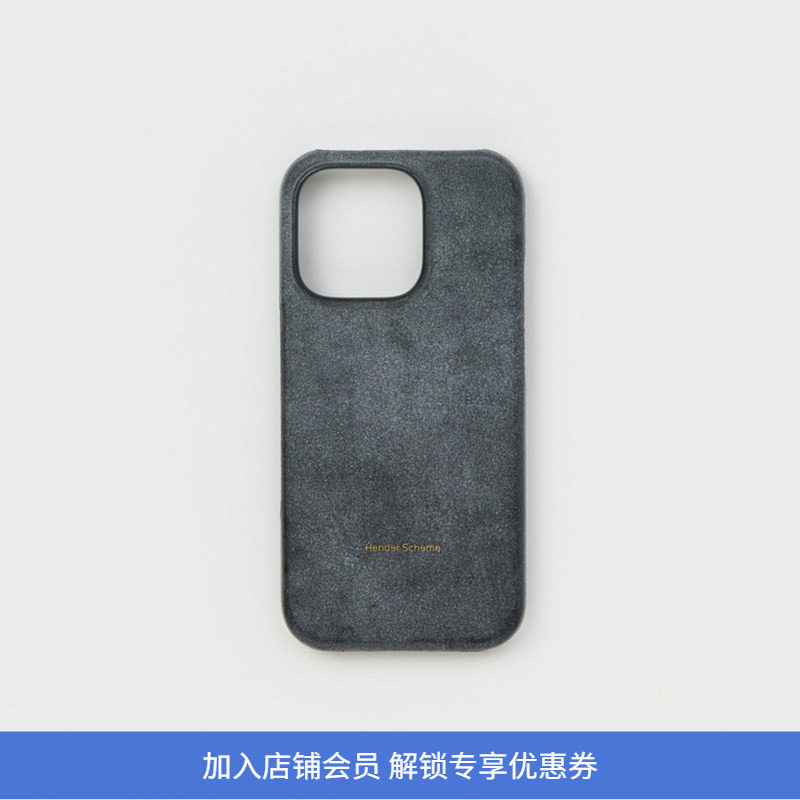 Hender Scheme iPhone case 日本职人手工制牛皮植鞣革iPhone手机壳