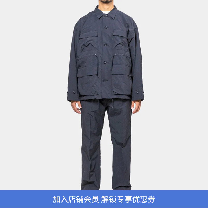 meanswhile军事风衬衫夹克