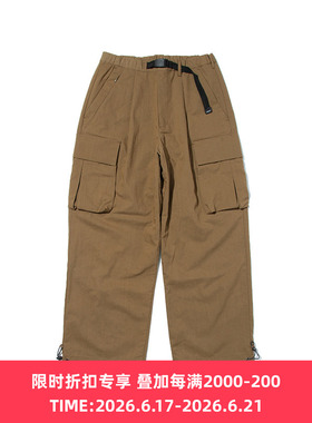 GRAMICCI X F/CE TECHNICAL CARGO WIDE 机能宽松工装休闲长裤