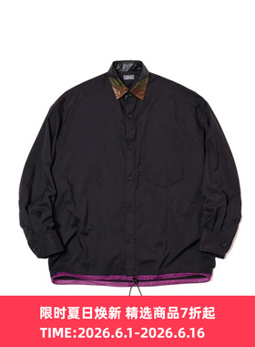 kolor BEACON Shirt 拼接衬衫夹克外套