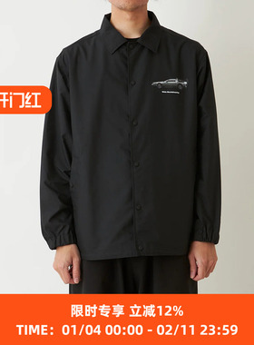 White Mountaineering 白山 DELOREAN回到未来主题机能性教练夹克