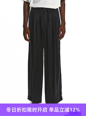 Markaware TRIPLE PLEATED TROUSERS 爱尔兰高级亚麻宽松阔腿裤