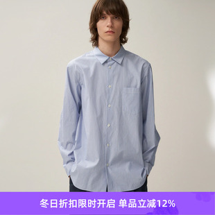 STANDARD STRIPE SHIRT 埃及棉条纹长袖 ATON 衬衫 GIZA