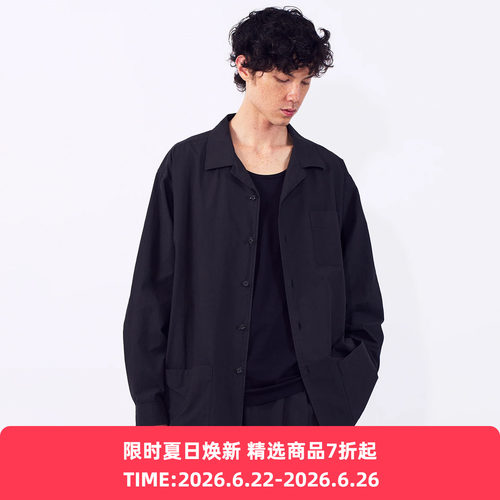 YOKE Garment-dyed Shirt Jacket 近江日晒成衣染色工装衬衫夹克