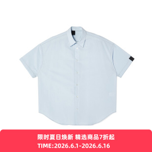 N.HOOLYWOOD HALF SLEEVE SHIRT 男装宽松廓形短袖衬衫