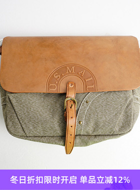 Alternative Country 植鞣皮翻盖邮差包