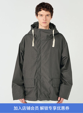 nanamica Hooded Deck Jacket 男女款机能性面料宽松廓形连帽夹克