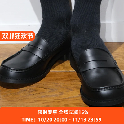 PHILEO 079 - MOCASSIN 男女款头层牛皮圆头乐福鞋
