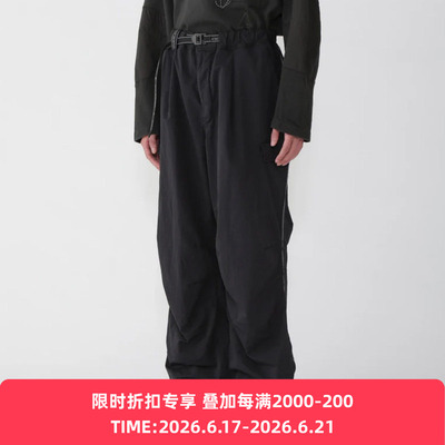 ROA x and wander Garment-dyed Pants 联名款成衣染色工装裤
