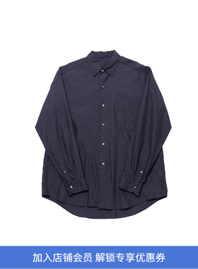 KAPTAIN SUNSHINE Regular Collared 超高支棉丝绸混纺府绸衬衫