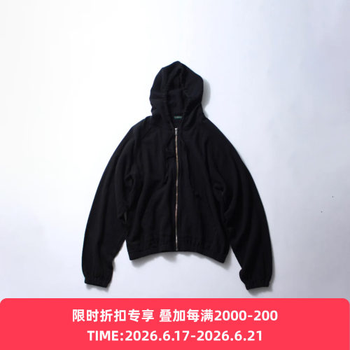 SOE Panama Hooded Jacket 棉麻混纺连帽夹克外套