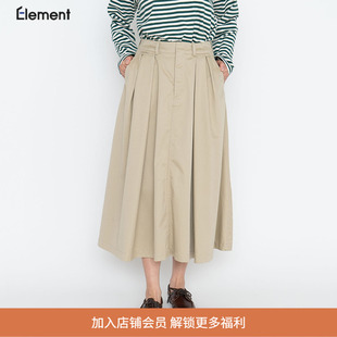 女装 nanamica Skirt 半身裙 Chino 休闲纯色工装