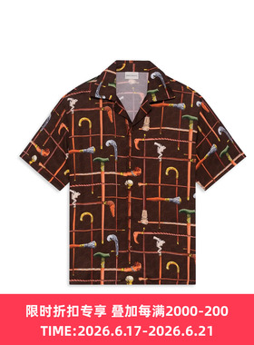 Drole De Monsieur Chemise Cannes 法式度假风短袖衬衫