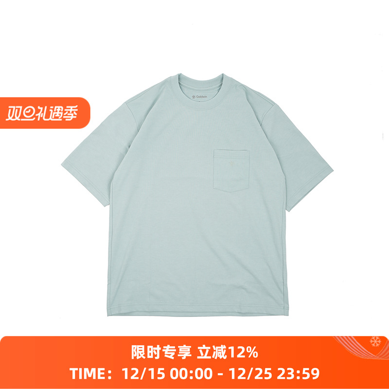 Goldwin Oversized Pocket T-shirt 宽松口袋圆领短袖T恤