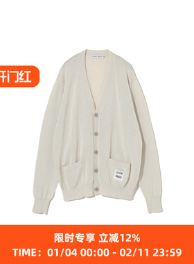 UNDERCOVER x nonnative 联名系列日本和纸纤维混纺针织开衫