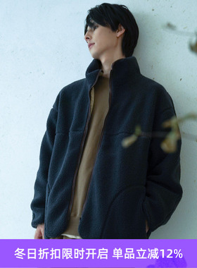 PRIMEE Oversized Fleece Jacket 廓形双面穿羊羔绒外套夹克