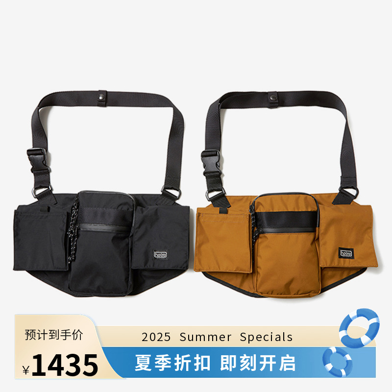 hobo Breathatec NylonShoulder机能性面料防水多功能背包