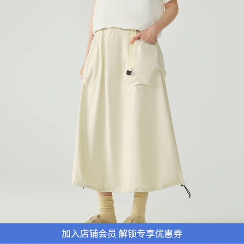 WHEELS and WIND 女装伸缩性高防水半身裙