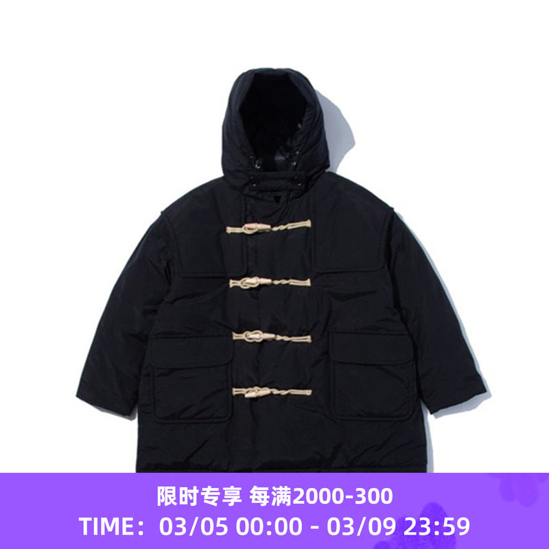 F/CE RECYCLED DOWN DUFFLE 环保再生羽绒650蓬松度男女羽绒大衣