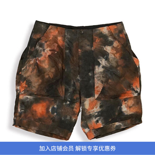 norbit染色大口袋户外短裤