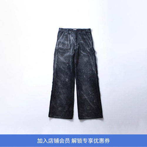 SOE Splashed Painter Trousers 泼墨做旧灯芯绒长裤