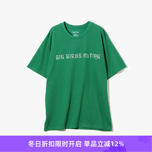 Neck Crew Tee机能性面料印花标语圆领T恤 SOUTH2WEST8