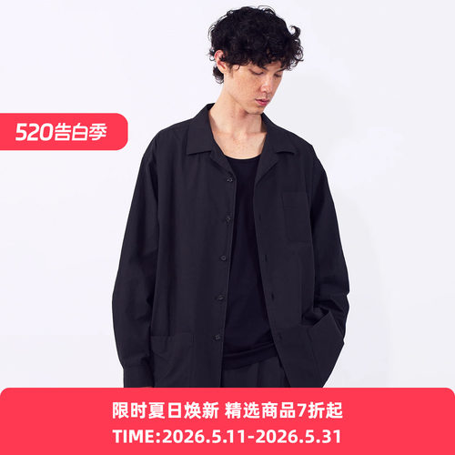 YOKE Garment-dyed Shirt Jacket 近江日晒成衣染色工装衬衫夹克