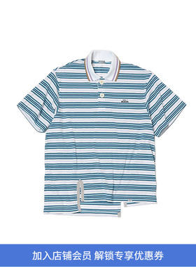 kolor BEACON Polo 不规则剪裁短袖POLO衫