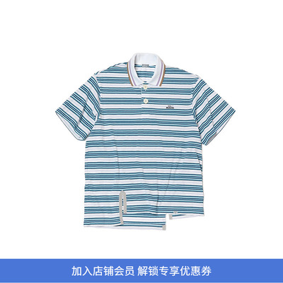 kolor BEACON Polo 不规则剪裁短袖POLO衫