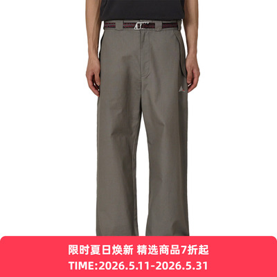 ROA CENTIPEDE Buckle Chino Pant 宽松直筒长裤
