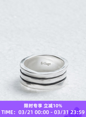 925银日本手工戒指现货