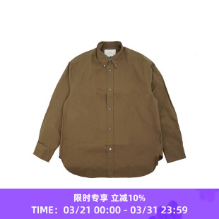 经典 CLASSIC 衬衫 廓形长袖 款 男装 DOWN BUTTON NICHOLSON STUDIO