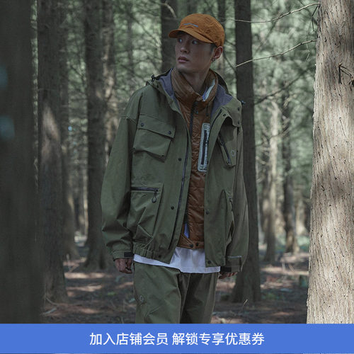 WHEELSandWIND冲锋衣夹克外套