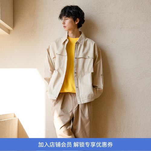 PRIMEE廓形水洗牛仔夹克